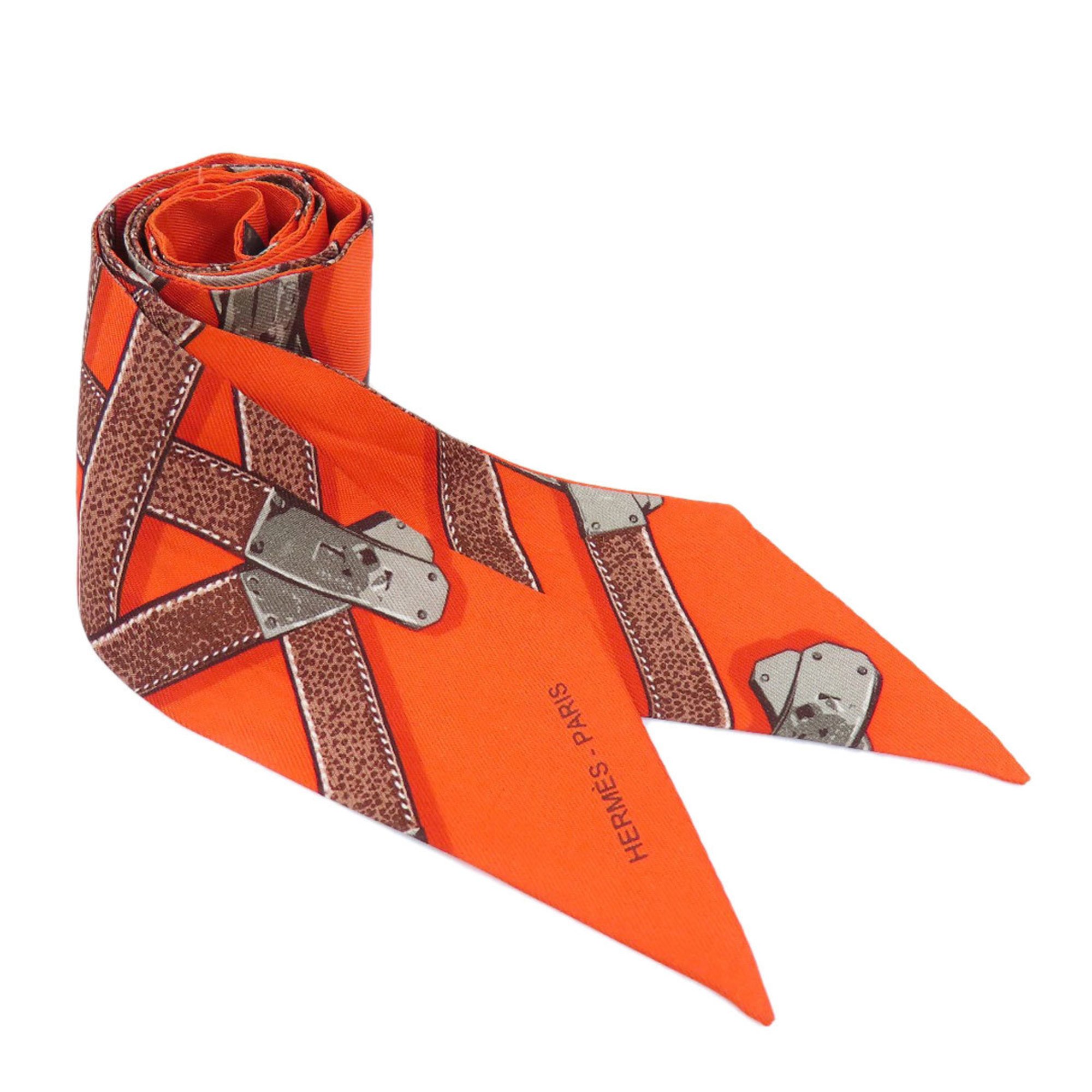 Hermes Twilly Scarf Silk Womens